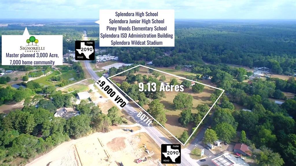 25165 Fm 2090, 58915627, Splendora, Lots,  for sale, PROPERTY EXPERTS 