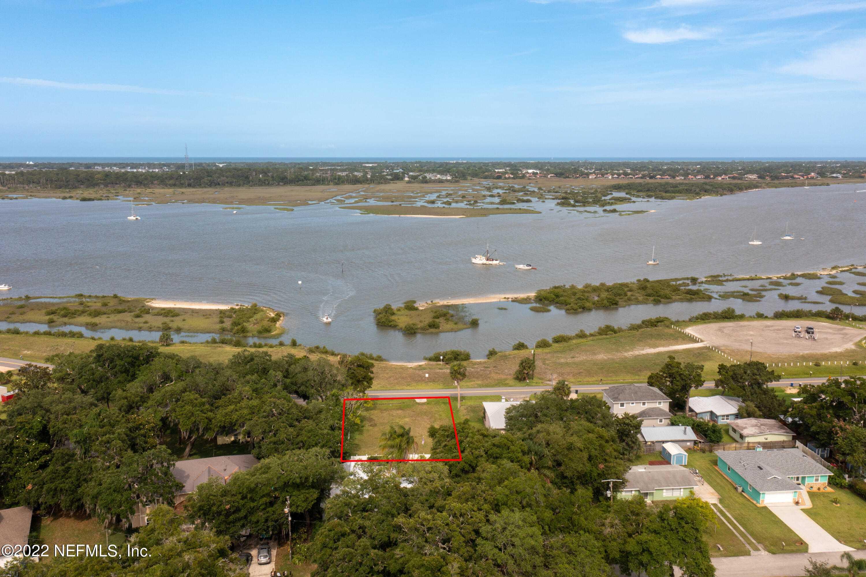 1008 SHORE, 1172725, ST AUGUSTINE, Lots & Land,  sold, PROPERTY EXPERTS 