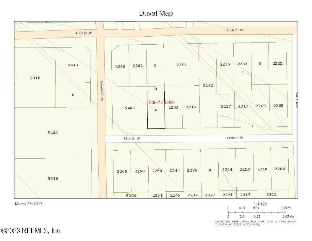 44TH, 1218596, JACKSONVILLE, Lots & Land,  sold, PROPERTY EXPERTS 