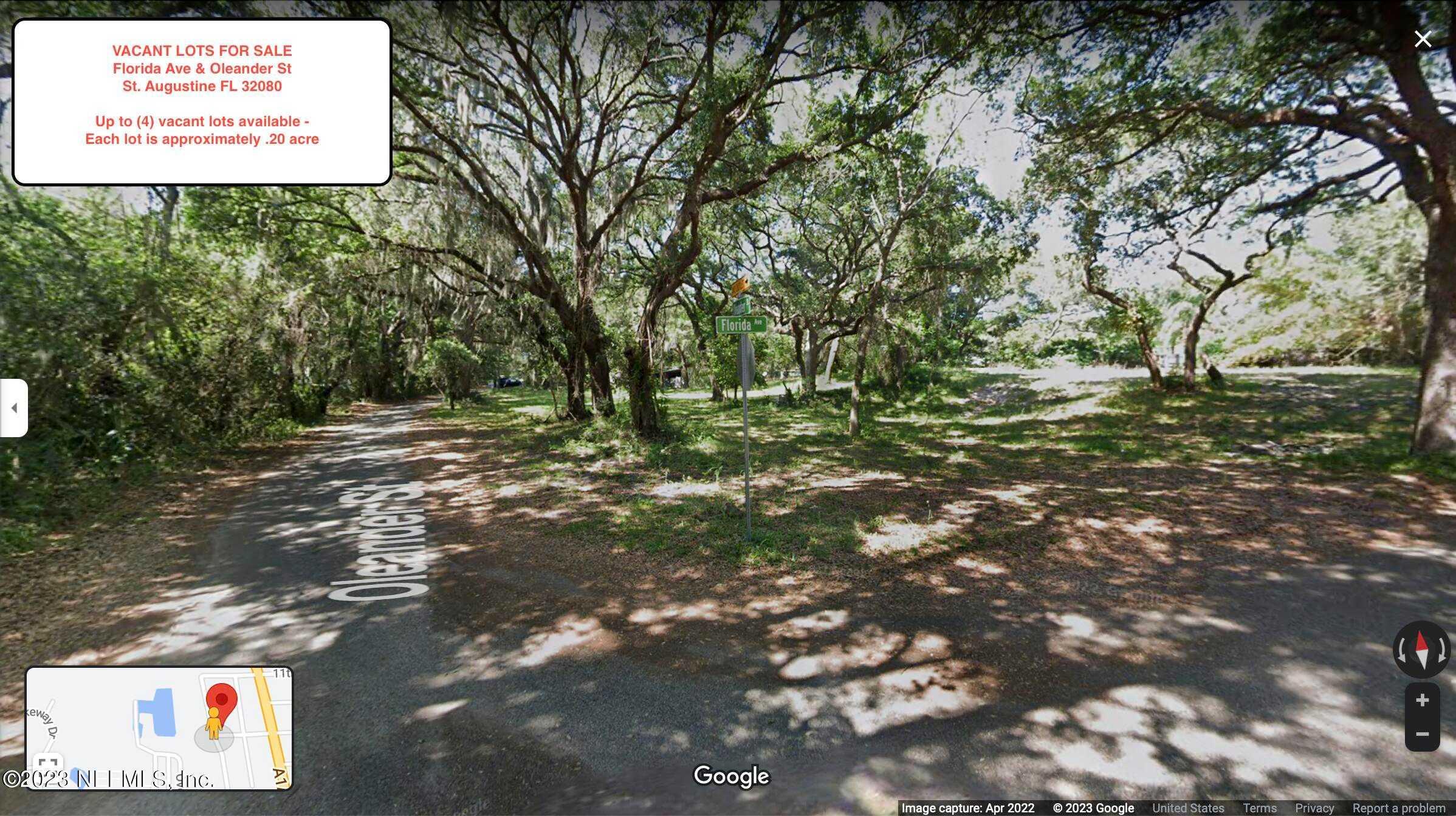 OLEANDER, 1212457, ST AUGUSTINE, Lots & Land,  sold, PROPERTY EXPERTS 