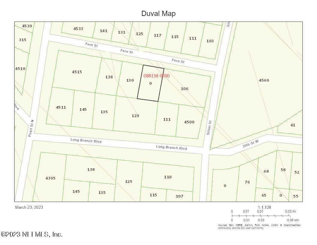 FERN, 1218600, JACKSONVILLE, Lots & Land,  sold, PROPERTY EXPERTS 