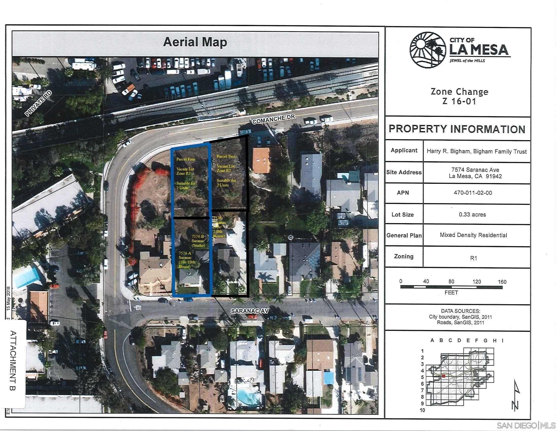 Comanche 1, 230019341, La Mesa, Lots/Land,  for sale, PROPERTY EXPERTS 