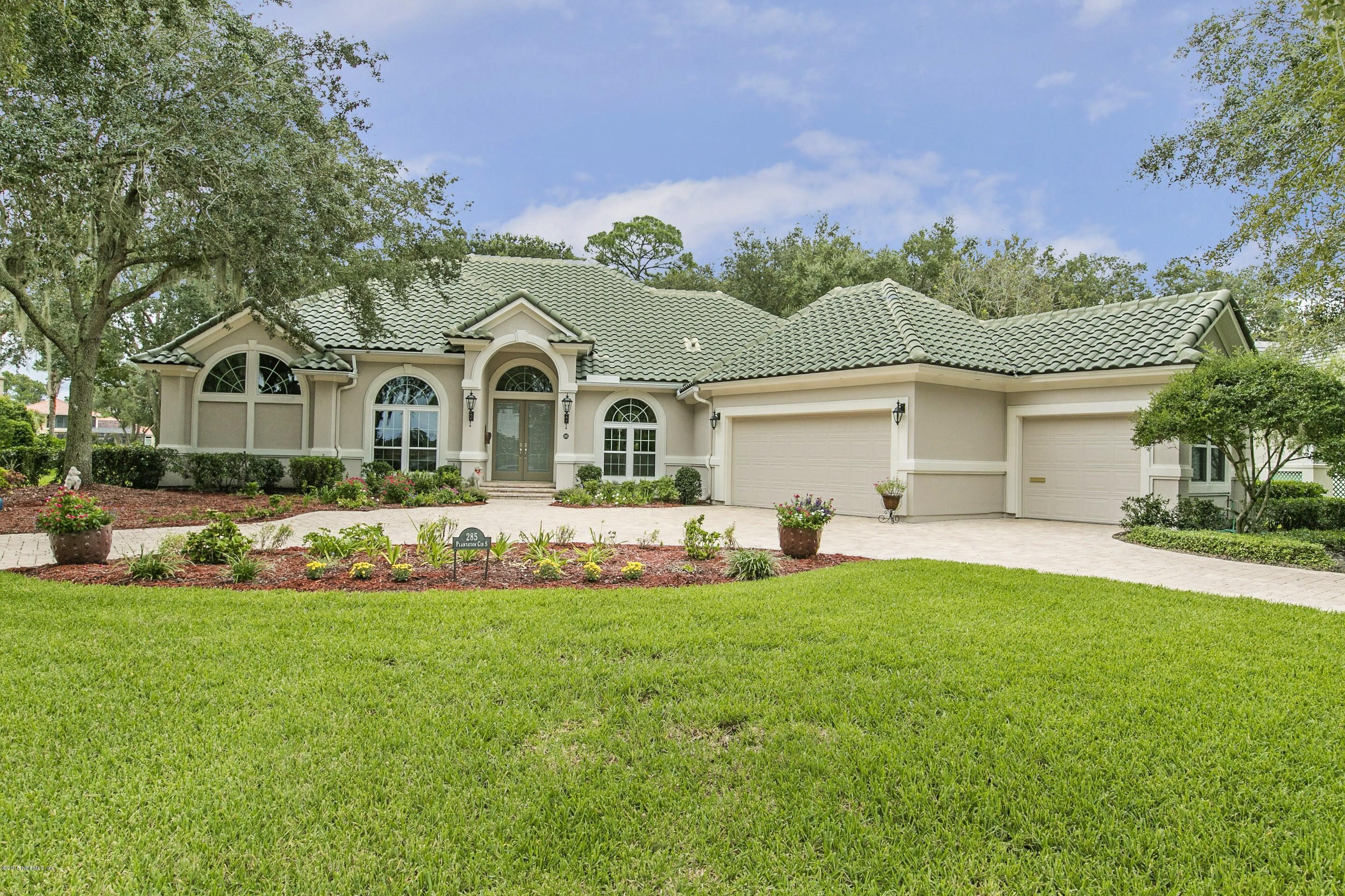 285 PLANTATION, 792395, Ponte Vedra Beach, Single Family Residence,  sold, PROPERTY EXPERTS 