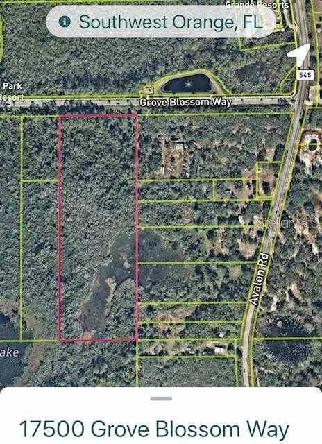 17500 GROVE BLOSSOM, WINTER GARDEN, Land,  for sale, PROPERTY EXPERTS 