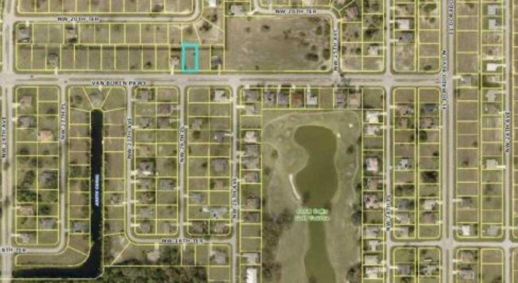 2609 Van Buren, Cape Coral, Lots and Land,  sold, PROPERTY EXPERTS 