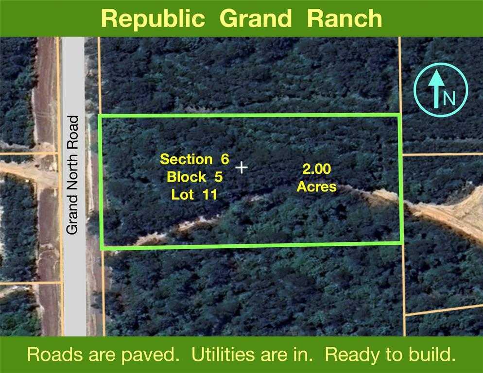 11806 Grand North, 52423015, Willis, Lots,  for sale, PROPERTY EXPERTS 