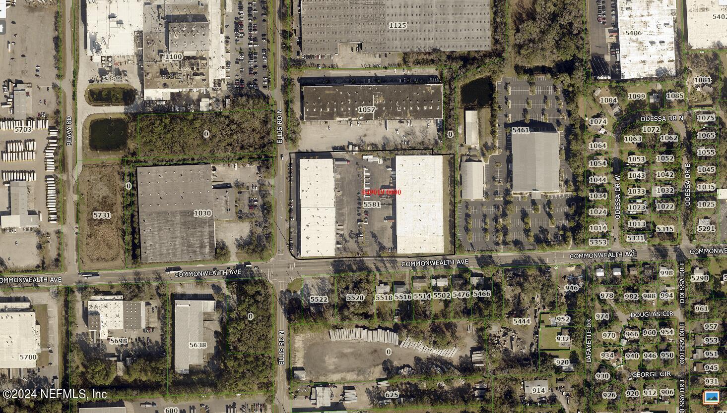 5595 COMMONWEALTH, 2033535, Jacksonville, Industrial,  sold, PROPERTY EXPERTS 