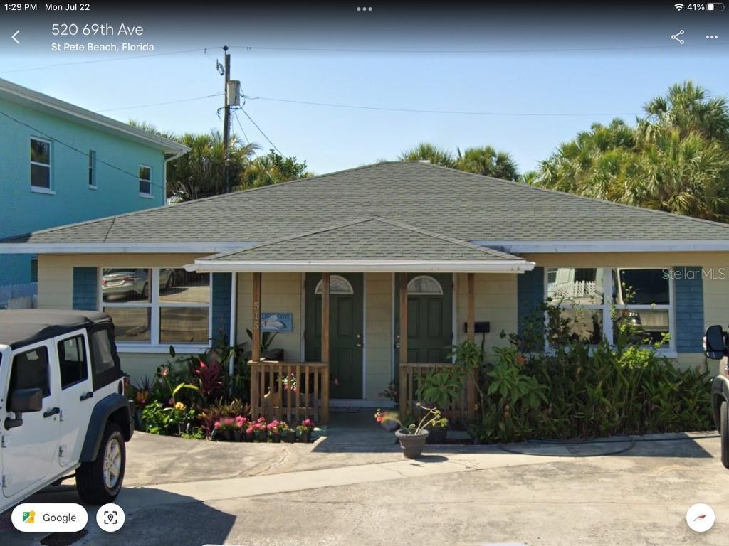 513 69TH 513 & 515, ST PETE BEACH, Duplex,  for sale, PROPERTY EXPERTS 