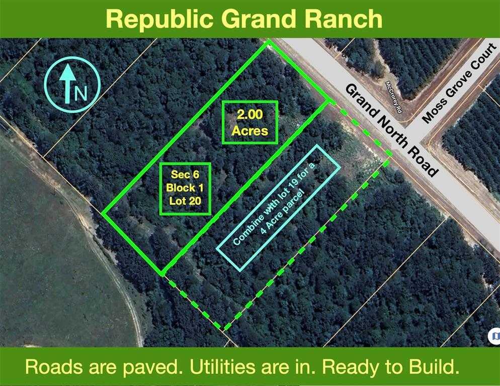 11676 Grand North, 3622945, Willis, Lots,  for sale, PROPERTY EXPERTS 