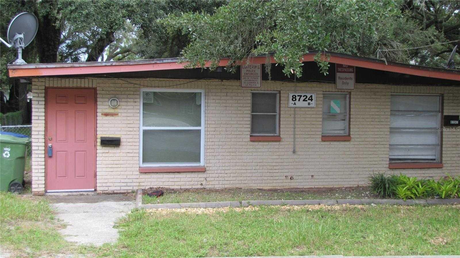 8724 48TH, TAMPA, Half Duplex,  for rent, PROPERTY EXPERTS 