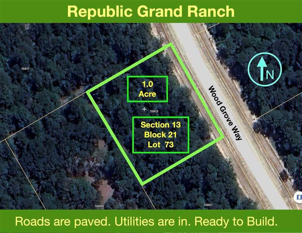 15813 Wood Grove, 74725869, Willis, Lots,  for sale, PROPERTY EXPERTS 