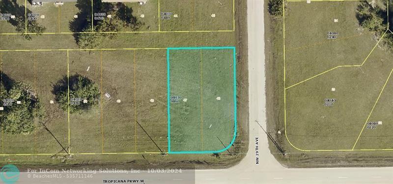 2901 Tropicana Pkwy, Cape Coral, Residential Land/Boat Docks,  for sale, PROPERTY EXPERTS 